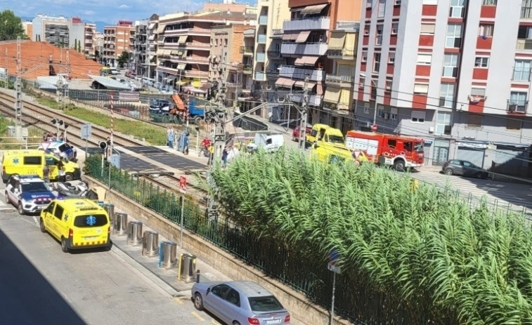 La conductora del tren que ha atropellado a una menor en Montcada da positivo en drogas