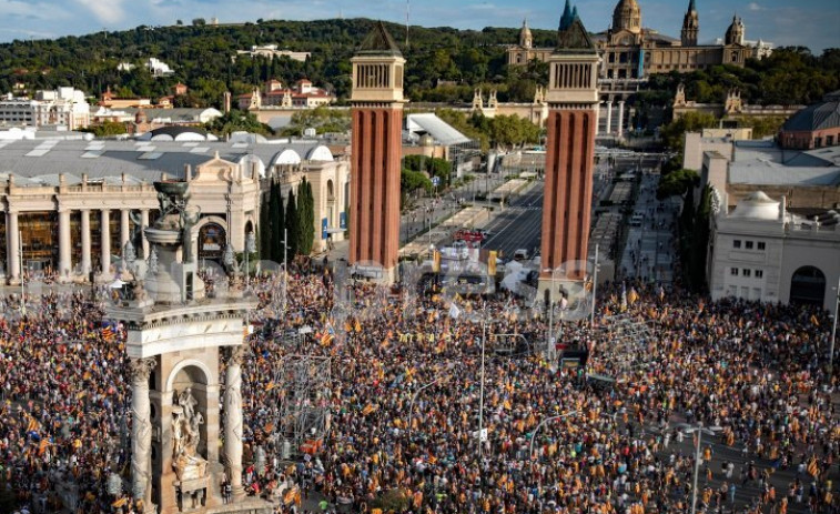 Diada de Catalunya 2024: estos son los horarios y el recorrido de la manifestación en Barcelona