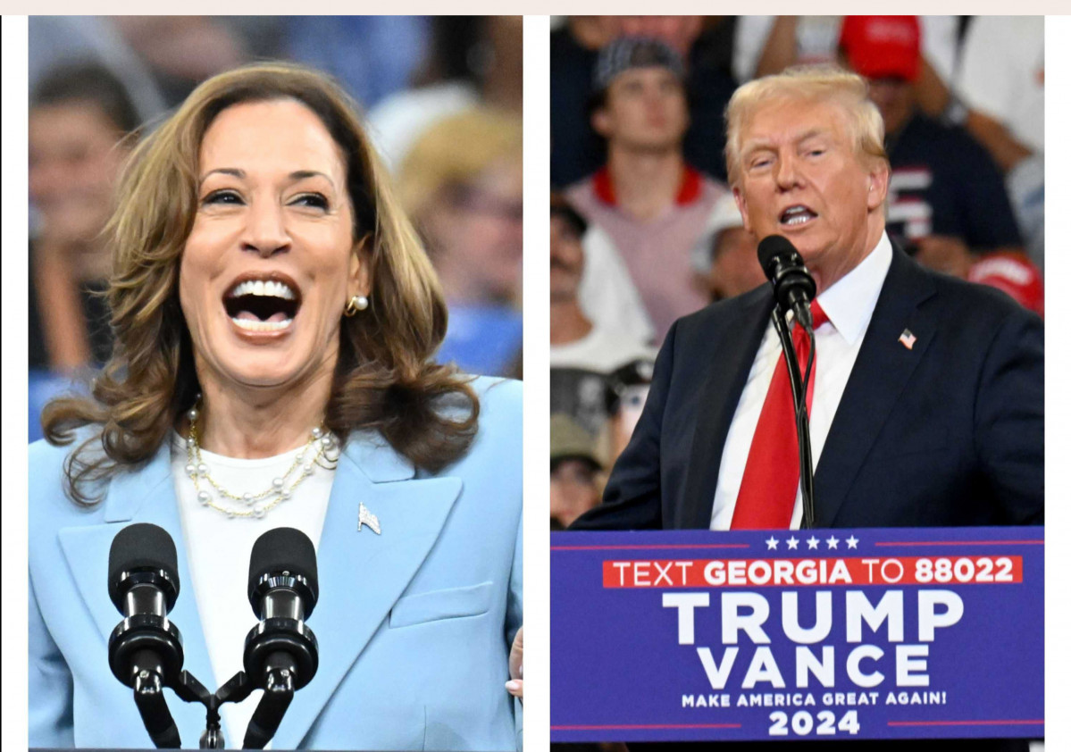 EuropaPress 6199467 august 2024 vice president kamala harris left and former president donald