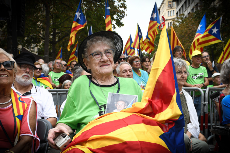 Girona reúne a 6.500 personas en la concentración de la Diada según la Polícia Local