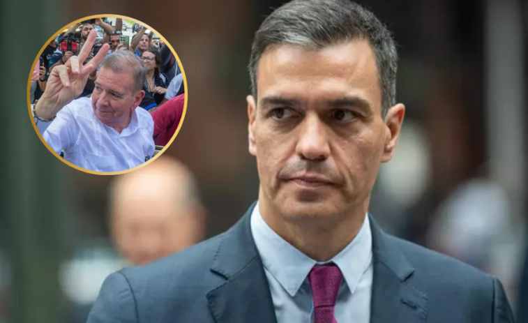 Pedro Sánchez y  Edmundo González se ven las caras en Moncloa