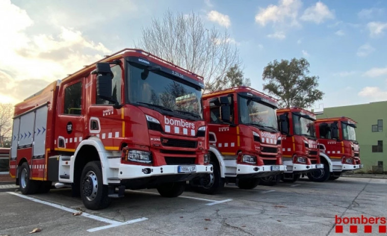 Los Bombers confían estabilizar los incendios de Cabacés y Porrera este viernes 13