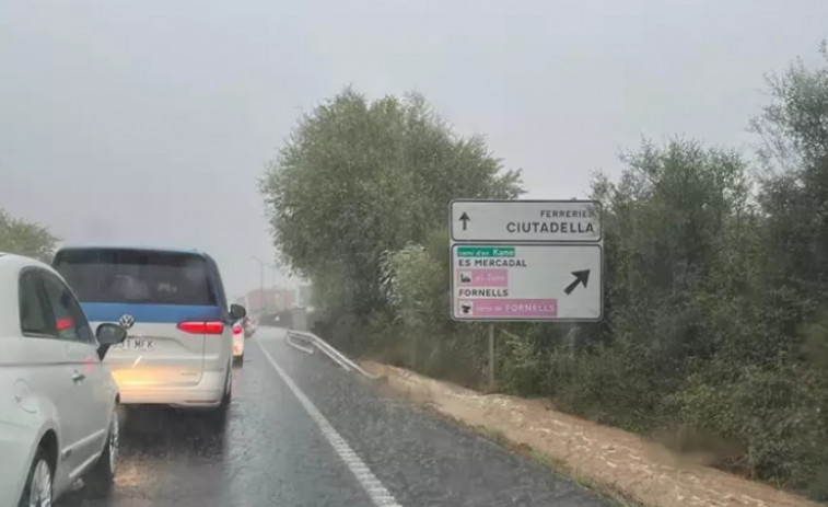 Muere una mujer en un accidente de tráfico en la carretera principal de Menorca