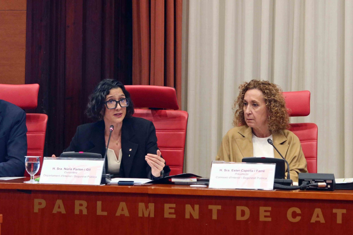 Imagen de la consellera de Interior de la Generalitat, Núria Parlon