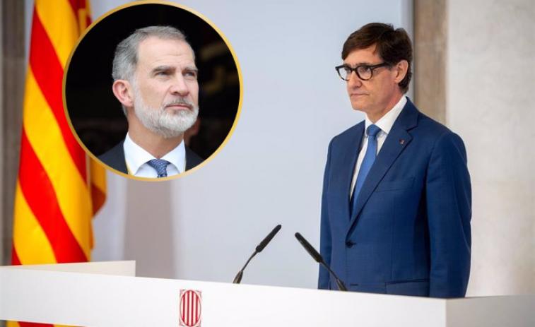 Salvador Illa se reúne con Felipe VI: se reanudan las relaciones Generalitat - Zarzuela