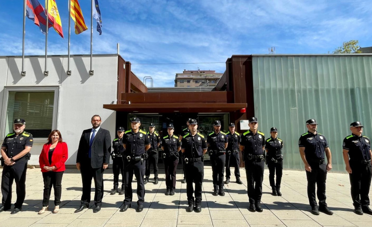 Mataró da músculo a la plantilla de la Policia Local con 10 nuevos agentes