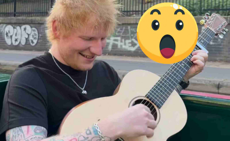 Ed Sheeran pide ayuda para encontrar a una fan a la que sorprendió corriendo: ¡Mira el momento viral!