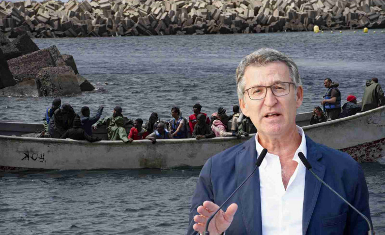 El PP se radicaliza: Feijóo alaba la dura política migratoria de la ultraderecha