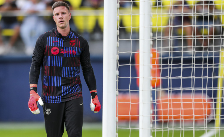 Ter Stegen podría tener una rotura total del tendón rotuliano de la rodilla, y despedirse así de la temporada