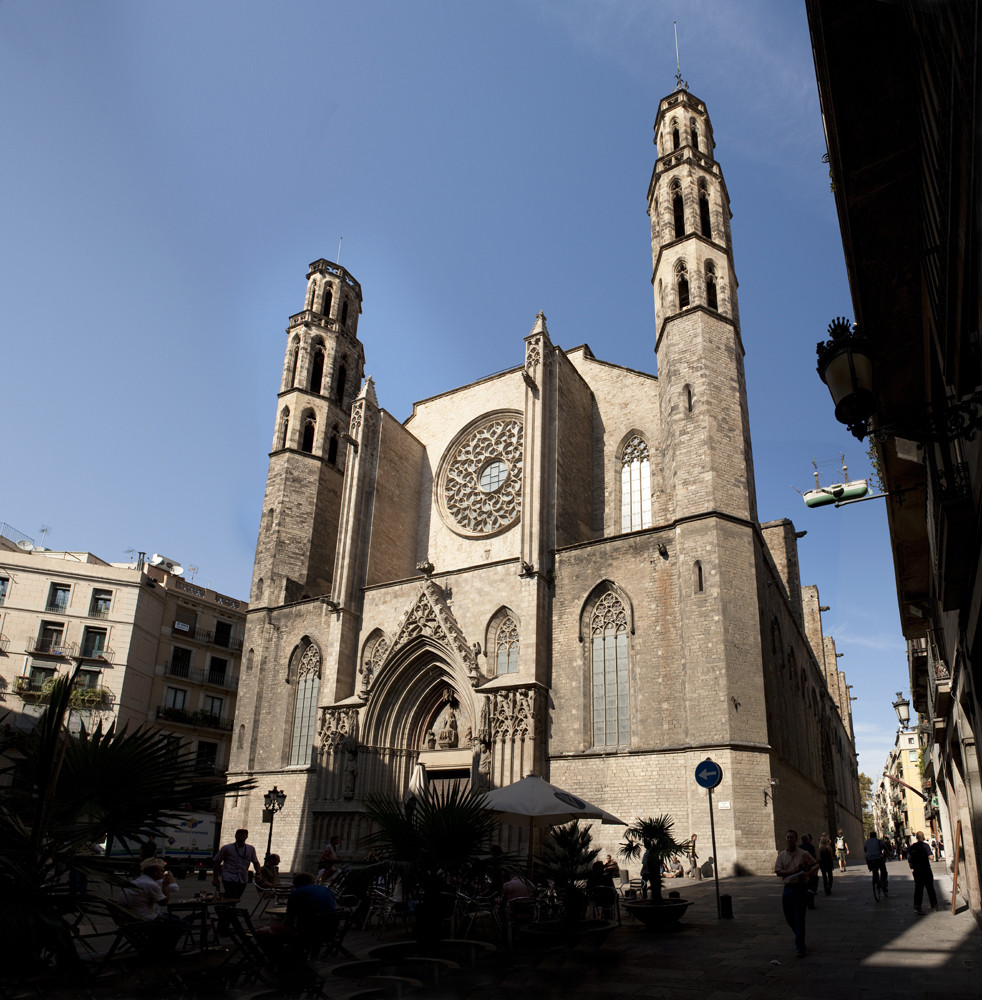 Barcelona Esglsia de Santa Maria del MarPM 06419