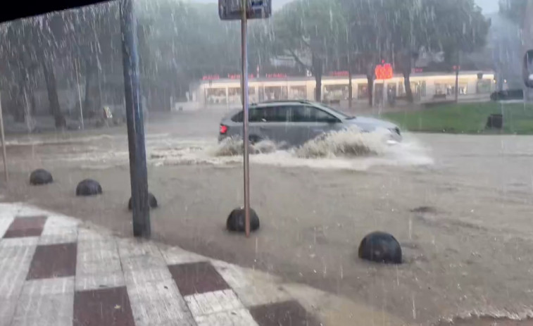 VÍDEO: Las calles de Platja d'Aro, completamente inundadas tras las lluvias torrenciales