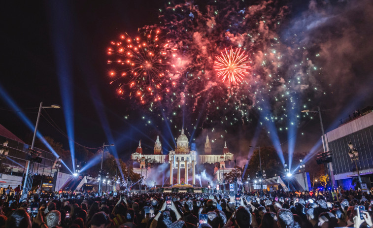 VÍDEO: El espectacular Piromusical de Barcelona con la música de Rosalía