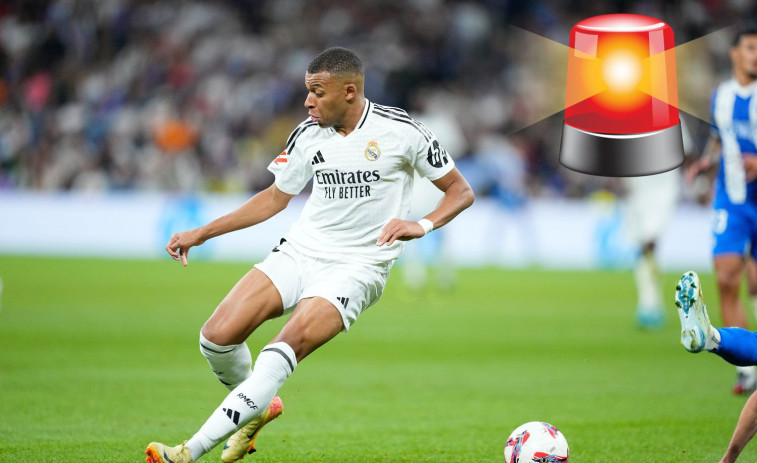 Alarma en el Real Madrid: Mbappé se lesiona y se perderá el derbi contra el Atlético