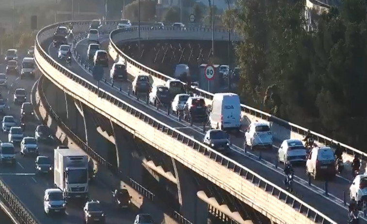 Grave accidente en la C-58: 16 kilómetros de colas entre Barcelona y Terrassa