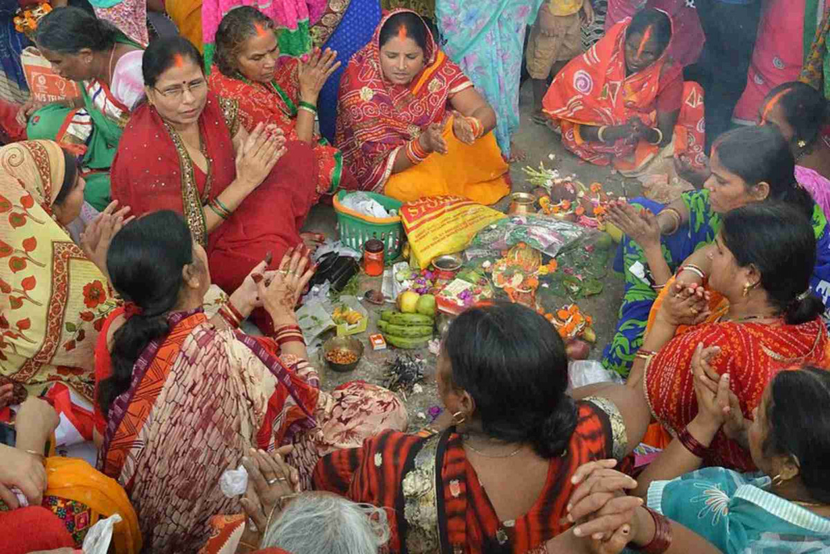 Festival Jivitputrika en India