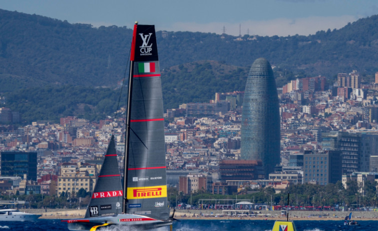 Luna Rossa e INEOS empatan tras las primeras regatas de la Louis Vuitton Cup