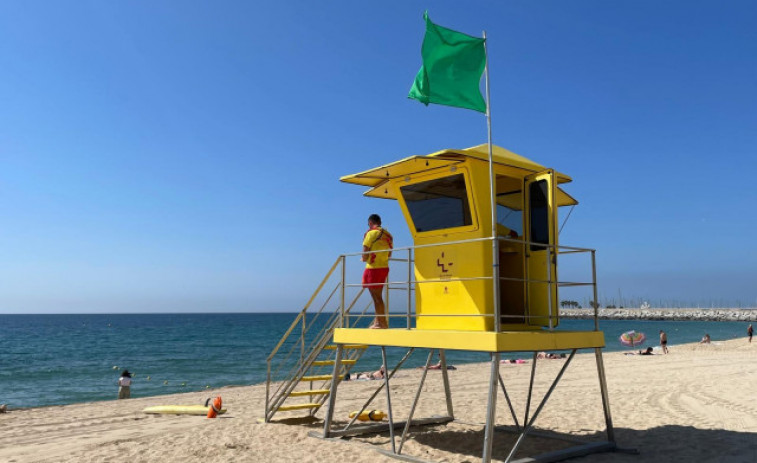 Mataró registró un 32% menos de asistencias sanitarias en las playas