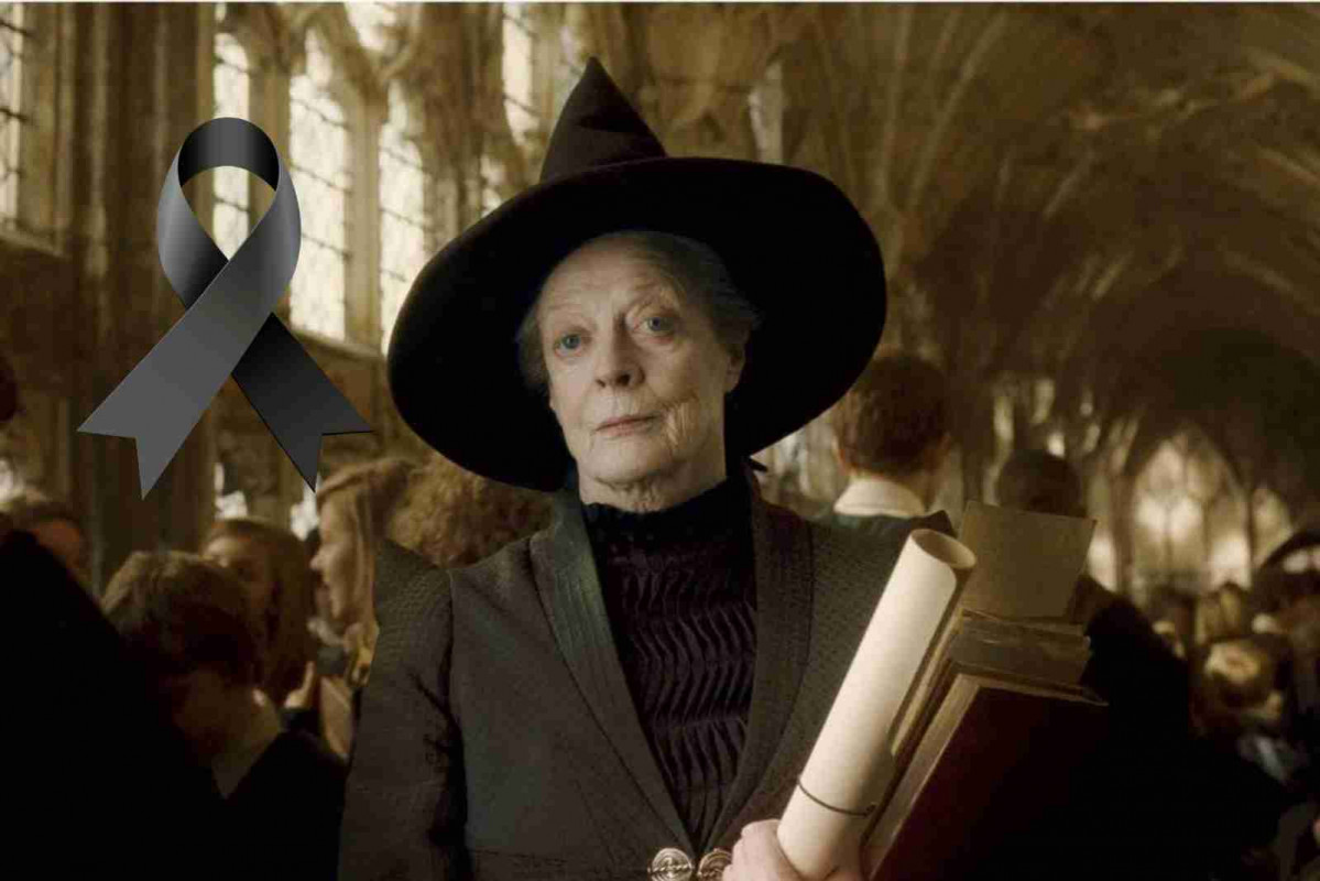 Maggie Smith lazo negro