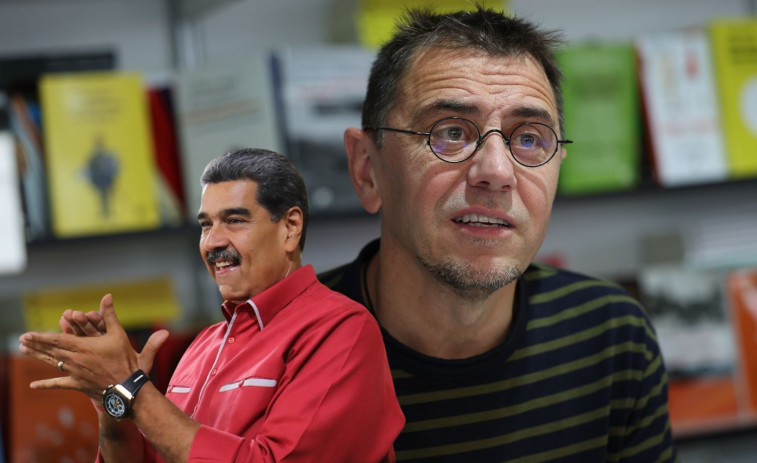 Monedero acude a un congreso antifascista en el que participó Nicolás Maduro