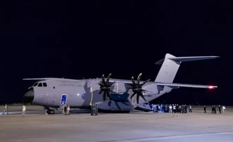 Uno de los dos aviones del Ejército español ya ha llegado al Líbano