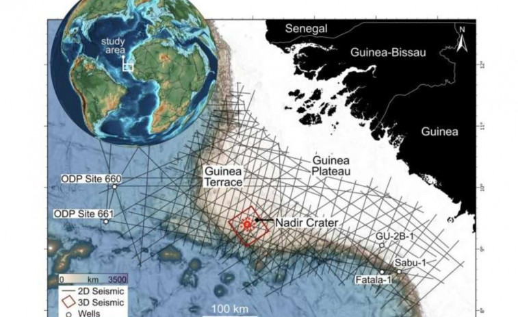 Descubren un cráter en la Tierra por un asteroide que chocó hace 66 millones de años