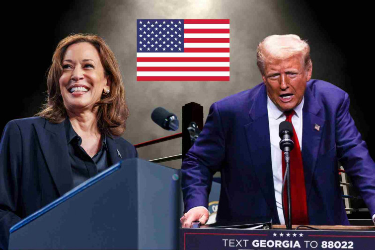 Trump gana a Harris por 20 compromisarios en el inicio del recuento electoral de Estados Unidos