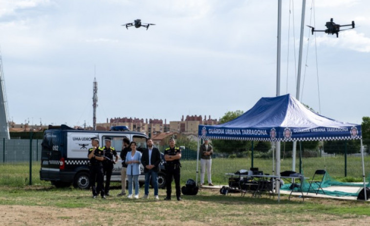 La Guardia Urbana incorpora un dron más ligero para reforzar la seguridad ciudadana