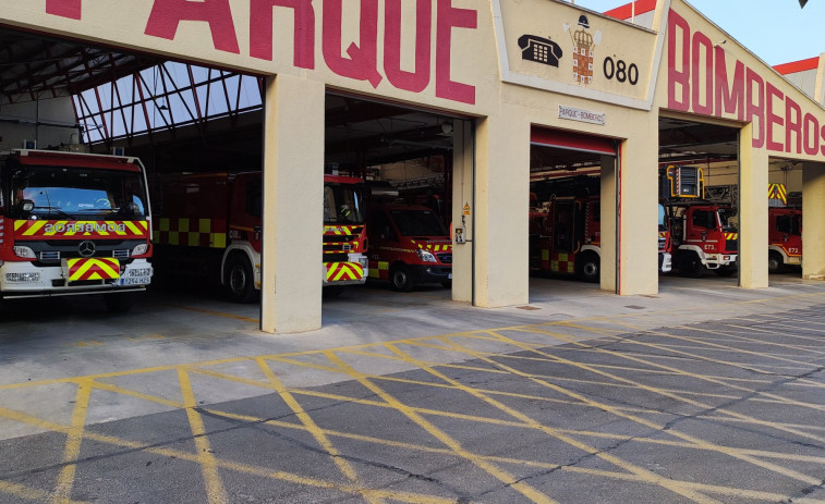 Extinguido un incendio declarado en un bloque de pisos en Murcia