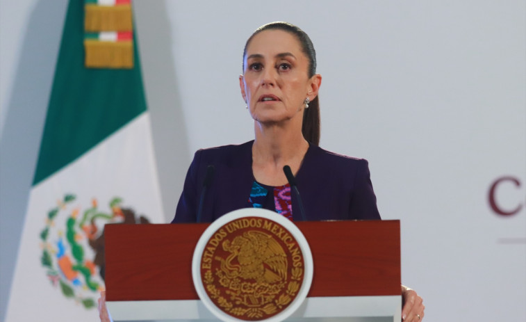 Sheinbaum sigue con la retórica de AMLO: insta a España a utilizar el 12 de octubre para pedir perdón