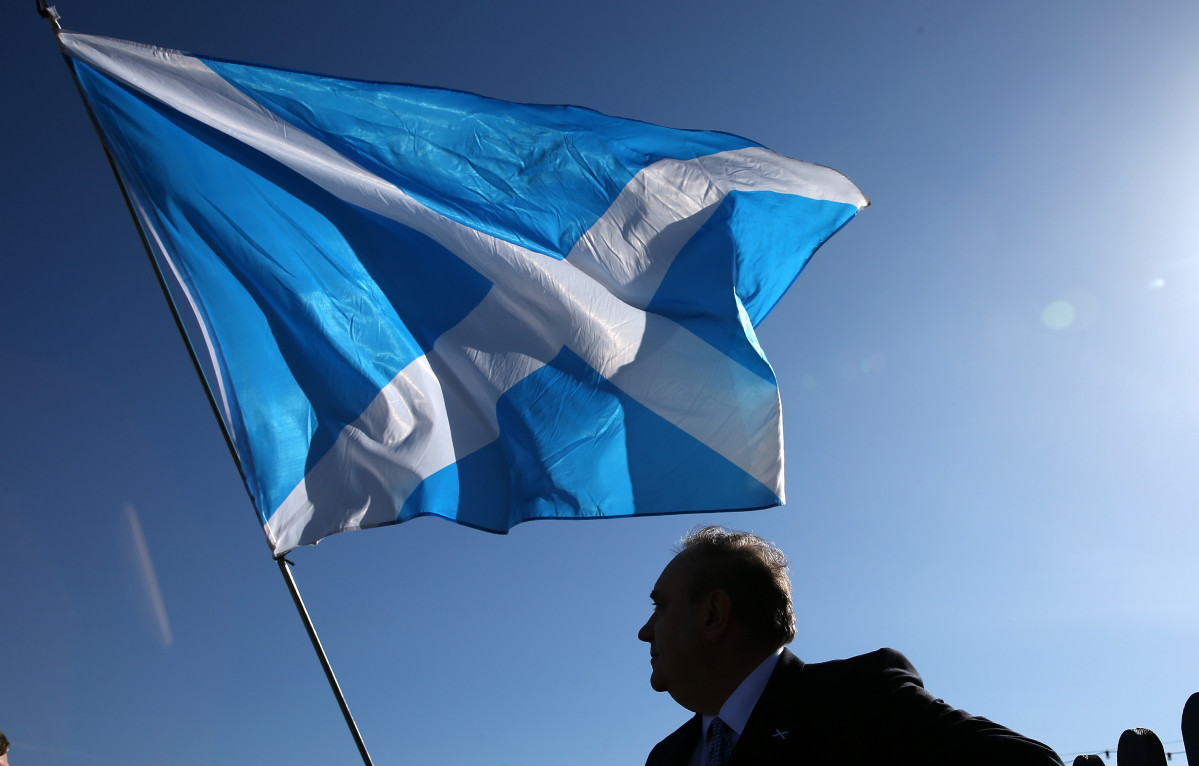 EuropaPress 3655488 21 april 2021 united kingdom falkirk alba party leader alex salmond arrives