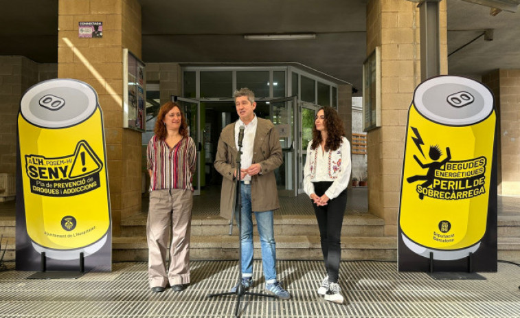 L'Hospitalet estrena una campaña para reducir el consumo abusivo de las bebidas energéticas