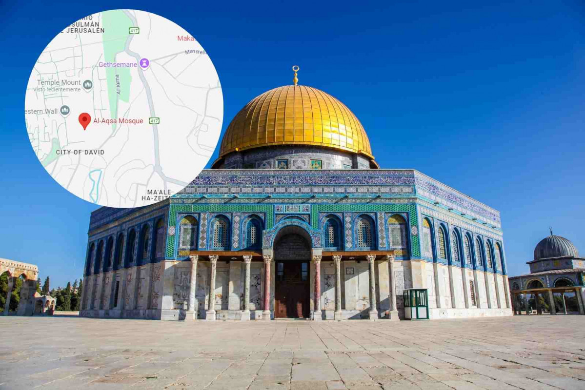 Mezquita de Al Aqsa en Jerusalu00e9nn