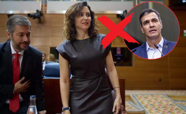 Ayuso dice no a la propuesta de reunión con Pedro Sánchez