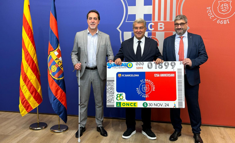 Los 125 años del Barça llegan a 5,5 millones de cupones de la ONCE