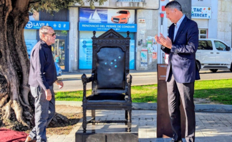 Badalona inaugura un monumento a la memoria de Frederic Xifré, alcalde que murió fusilado