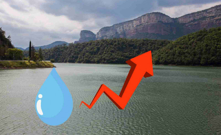 Los embalses del Ter-Llobregat resisten a la sequía: crecen por encima del 29%