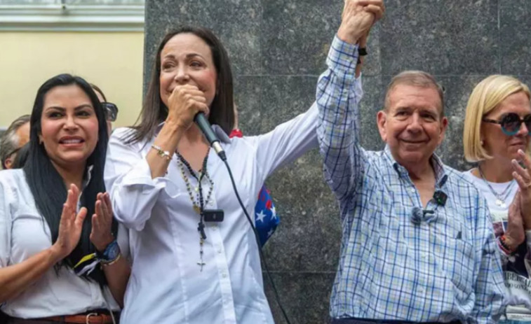 El Parlamento Europeo premia a los opositores venezolanos María Corina Machado y Edmundo González