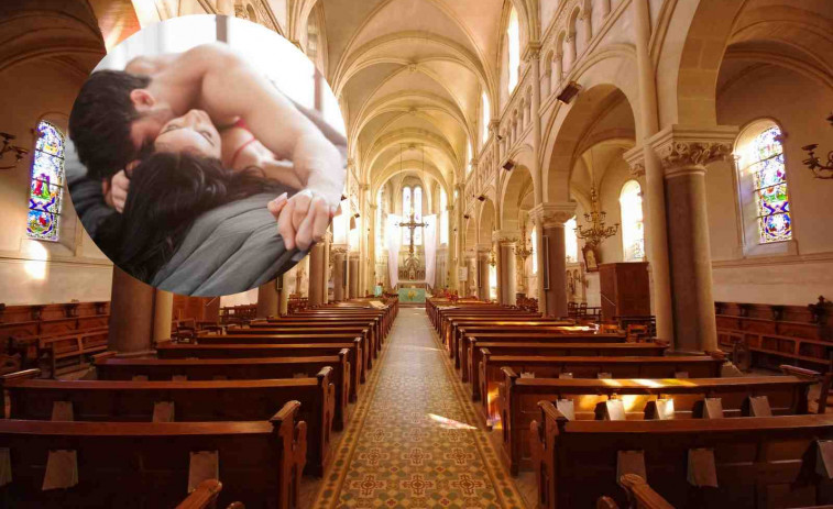 Proyectan porno en la pantalla gigante de una iglesia mientras los niños estaban cantando