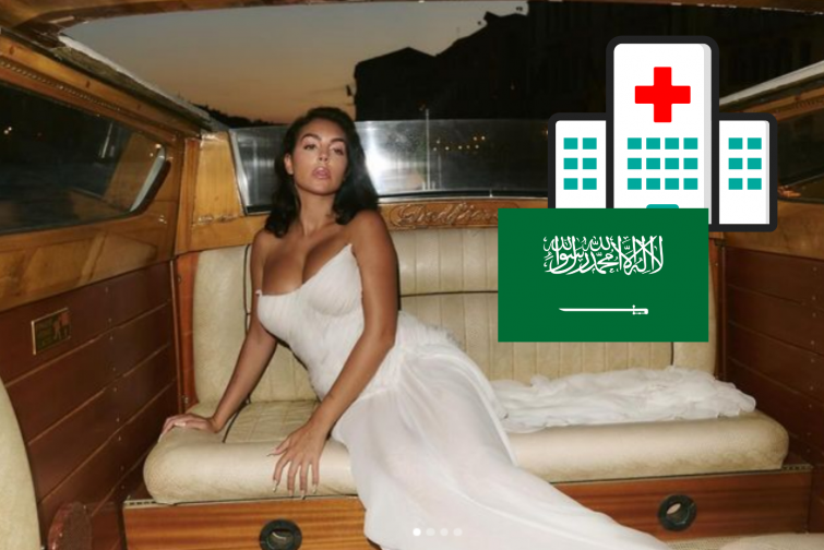 Georgina Rodríguez, hospitalizada por una neumonía en Arabia Saudí