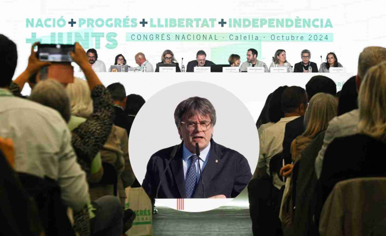 El Congreso de Junts empieza con un previsible masaje a Puigdemont: 