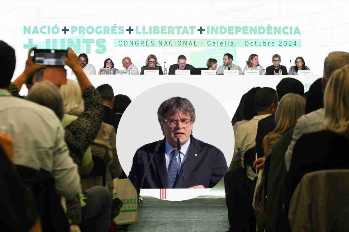 Carles Puigdemont y el Congreso de Junts