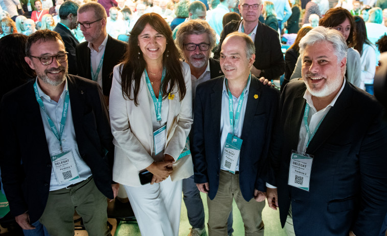 El congreso de Junts da luz verde a la propuesta para organizar el partido con el 86% de los apoyos