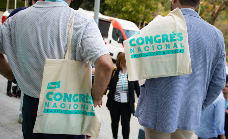 El congreso de Junts aprueba las tres ponencias con más del 93% de los apoyos