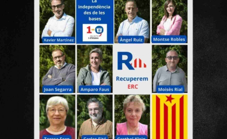 ERC desestima la impugnación contra la candidatura de 'Recuperem ERC'