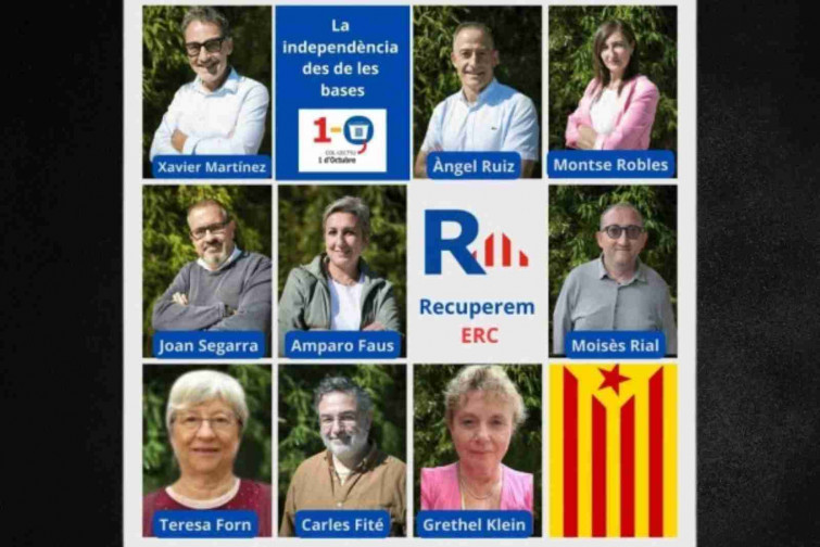 ERC desestima la impugnación contra la candidatura de 'Recuperem ERC'