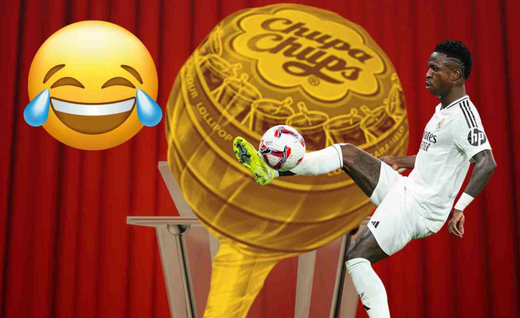 La gran vacilada de Chupa Chups a Vinicius: 