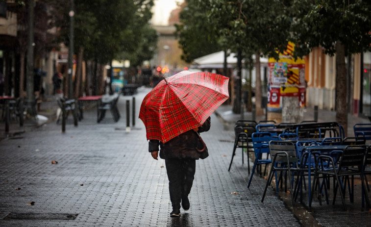 Previsión del tiempo en Catalunya: jueves nublado con lluvias de intensidad variable