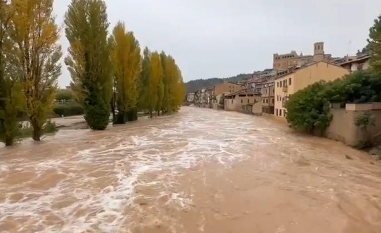 Lluvias sin precedentes en Catalunya: peligro de desbordamientos y tornados en varias comarcas