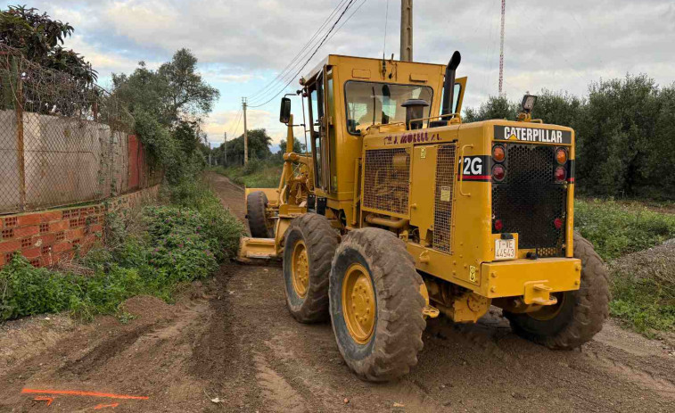 Reus realiza arreglos de urgencia en los caminos por los efectos de las lluvias