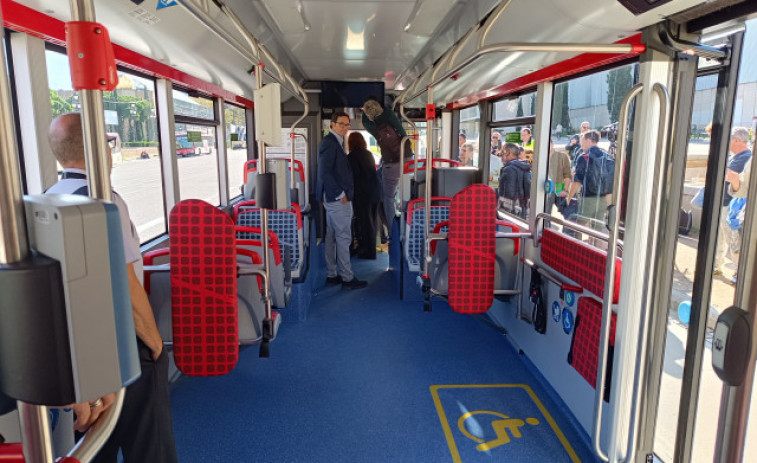 VÍDEO: TMB pone en funcionamiento el primer autobús de hidrogeno verde articulado del país